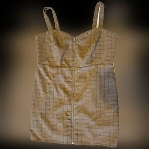 Forever 21 2X grid dress